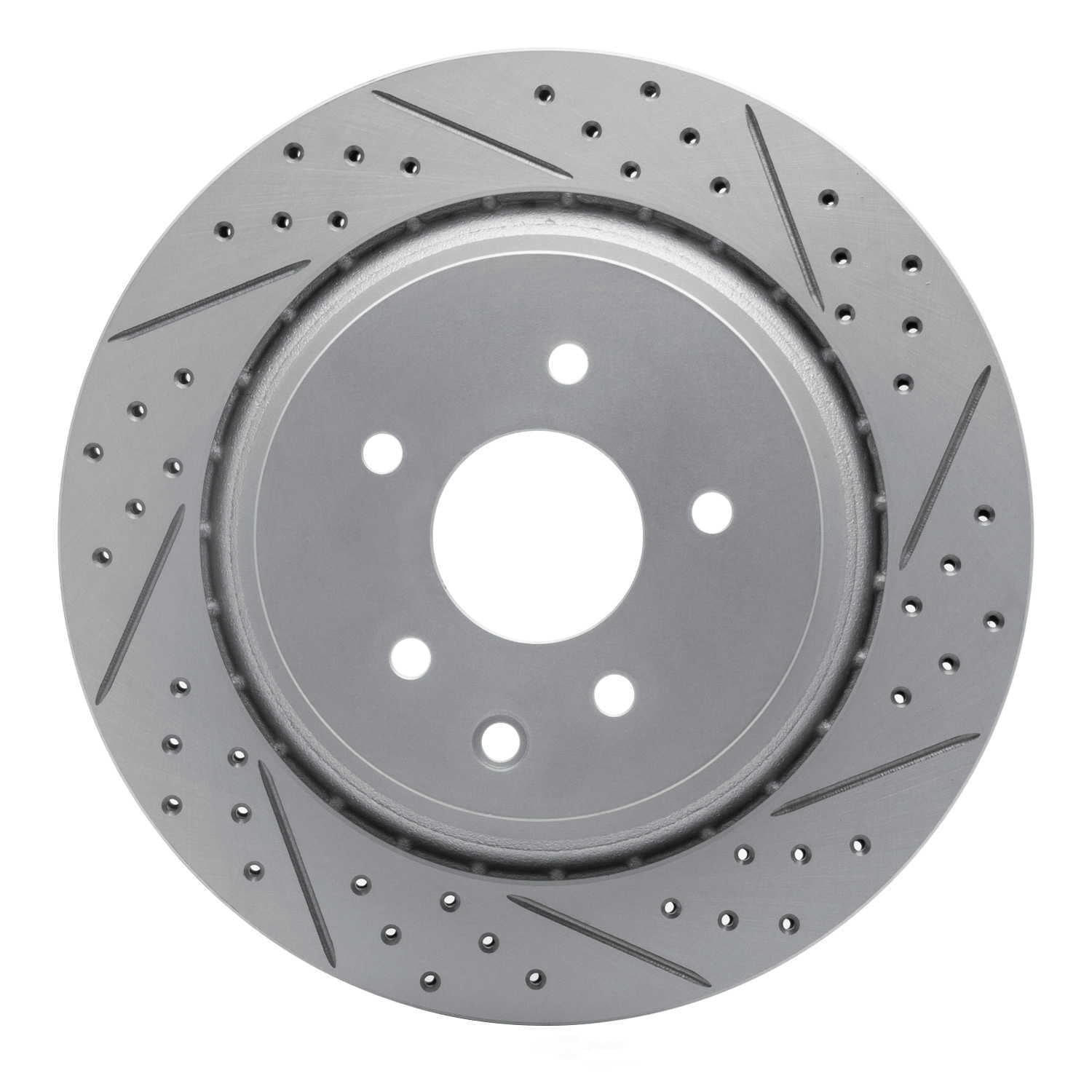 Dynamic Friction Company 830-68010R DFC Geoperformance Rotor - Drilled and Slotted