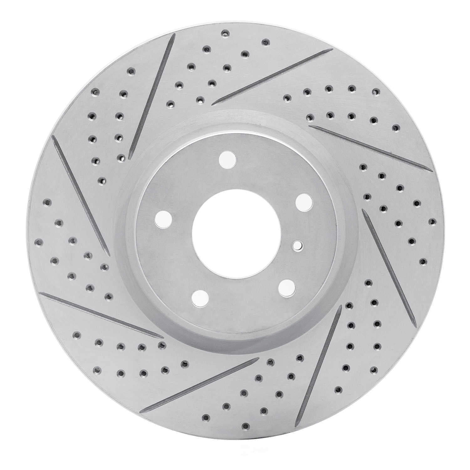 Dynamic Friction Company 830-68011L DFC Geoperformance Rotor - Drilled and Slotted