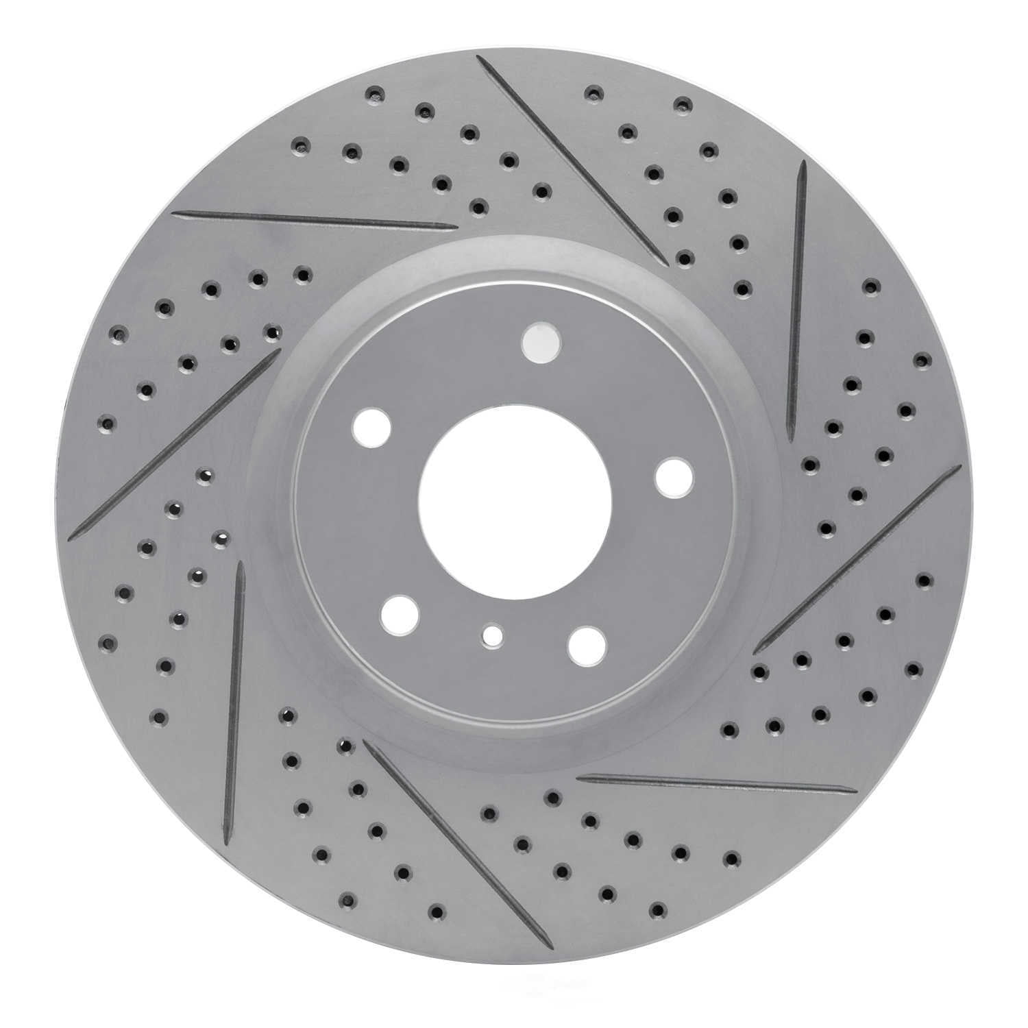 Dynamic Friction Company 830-68011R DFC Geoperformance Rotor - Drilled and Slotted