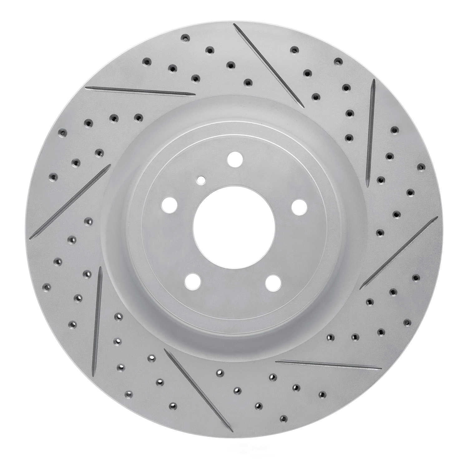 Dynamic Friction Company 830-68012R DFC Geoperformance Rotor - Drilled and Slotted