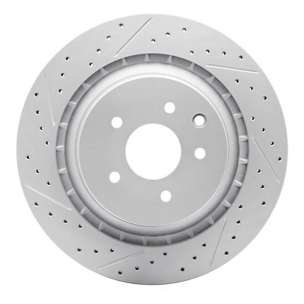 Dynamic Friction Company 830-68013R DFC Geoperformance Rotor - Drilled and Slotted