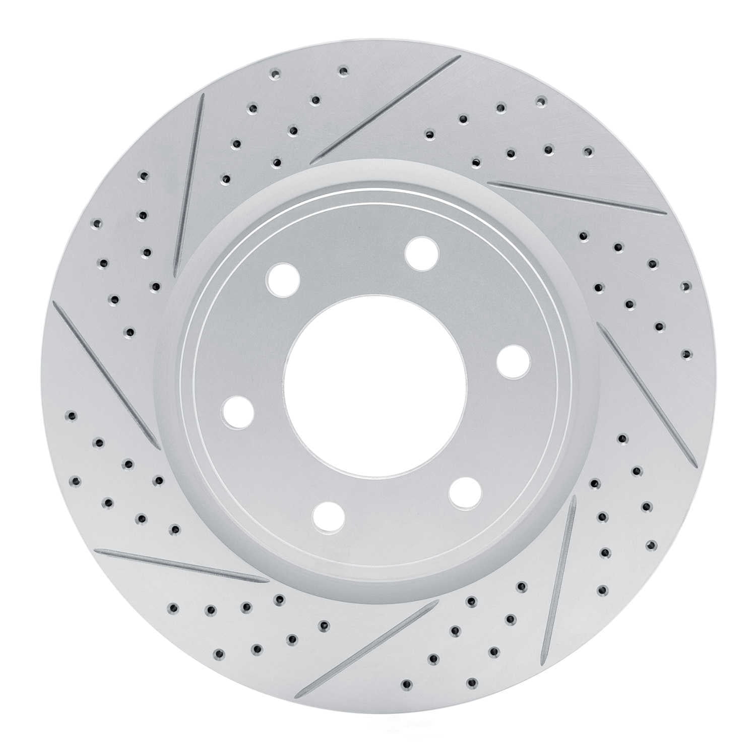 Dynamic Friction Company 830-68016L DFC Geoperformance Rotor - Drilled and Slotted
