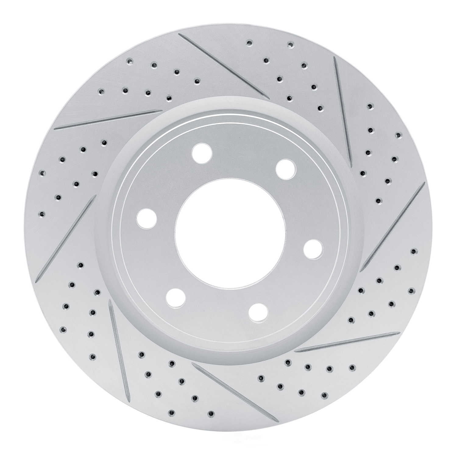 Dynamic Friction Company 830-68016R DFC Geoperformance Rotor - Drilled and Slotted