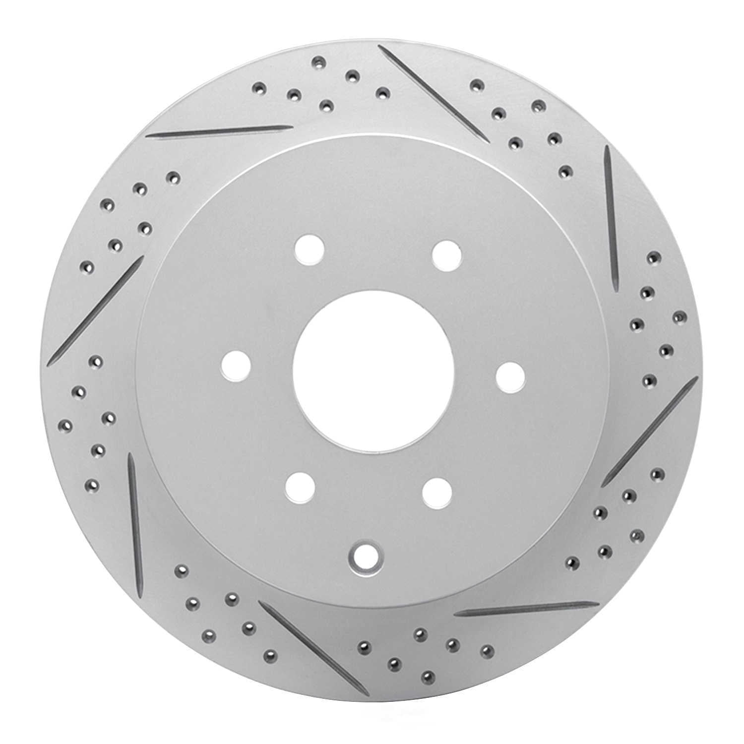 Dynamic Friction Company 830-68017R DFC Geoperformance Rotor - Drilled and Slotted