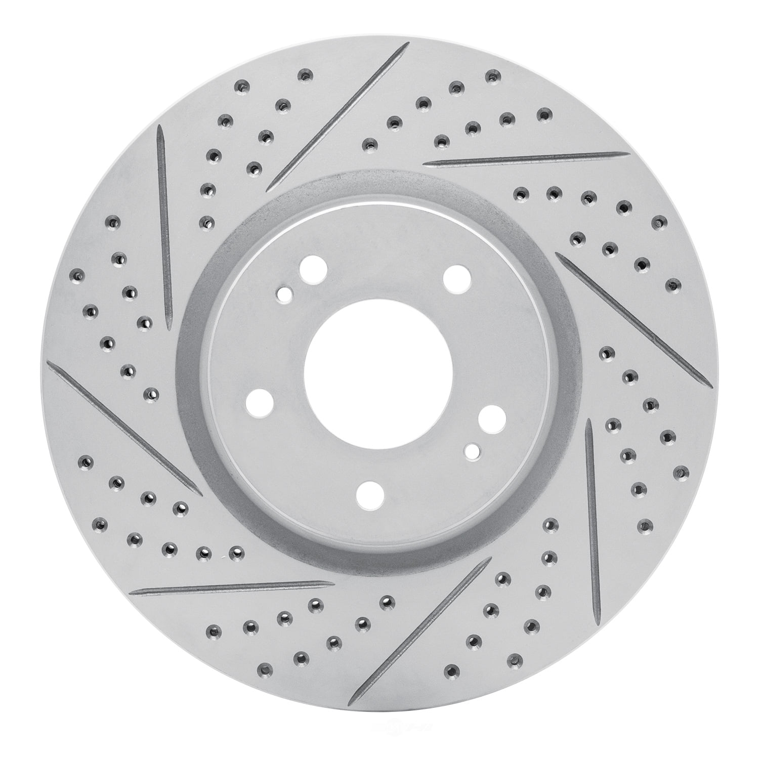 Dynamic Friction Company 830-72035L DFC Geoperformance Rotor - Drilled and Slotted