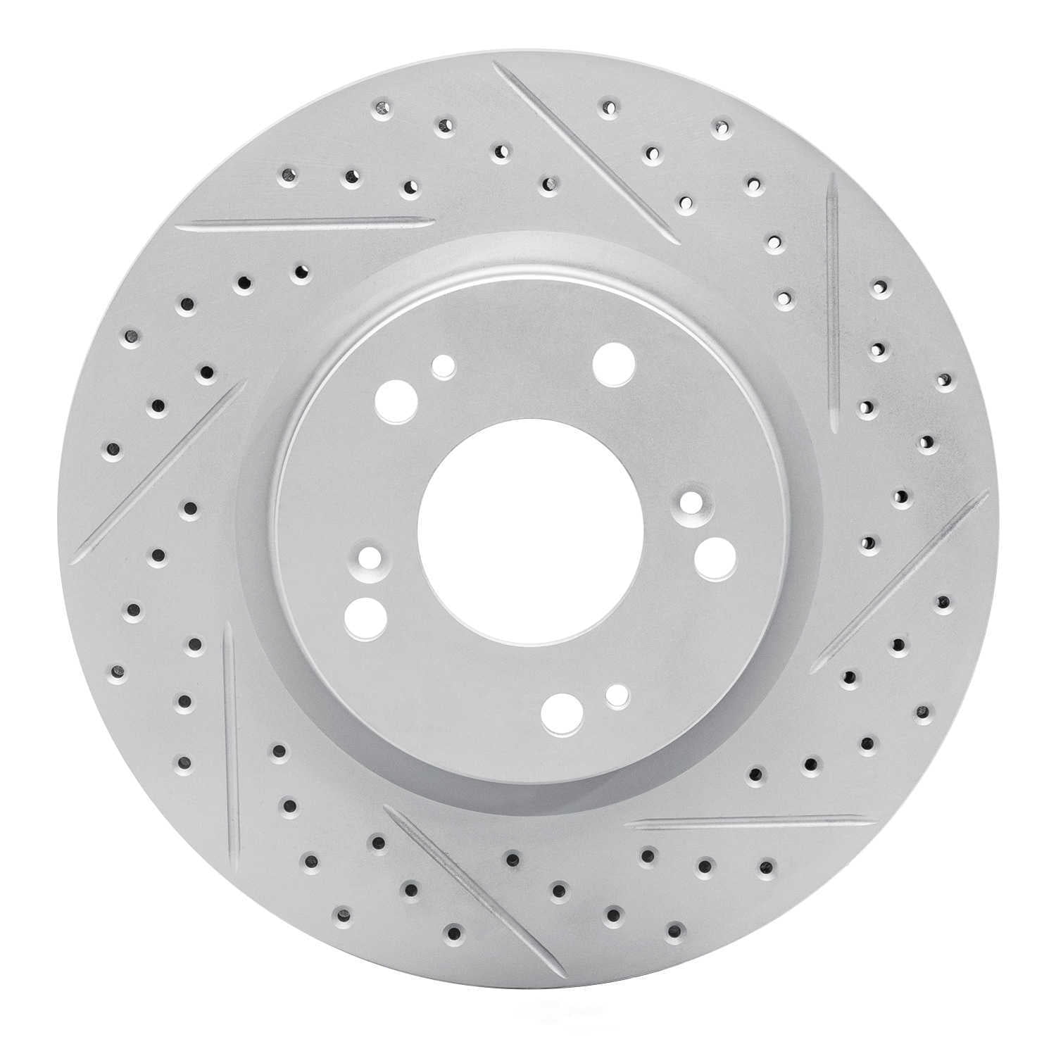 Dynamic Friction Company 830-72037R DFC Geoperformance Rotor - Drilled and Slotted