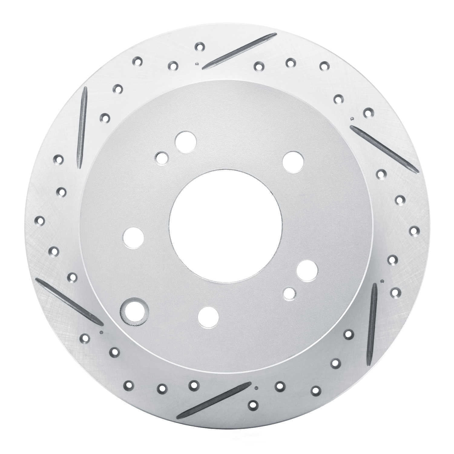 Dynamic Friction Company 830-72038L DFC Geoperformance Rotor - Drilled and Slotted