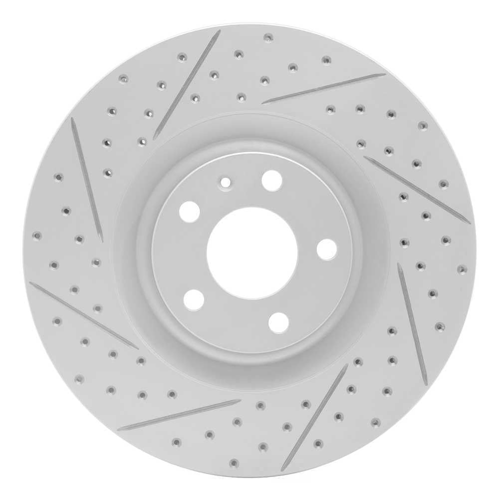 Dynamic Friction Company 830-73031L DFC Geoperformance Rotor - Drilled and Slotted