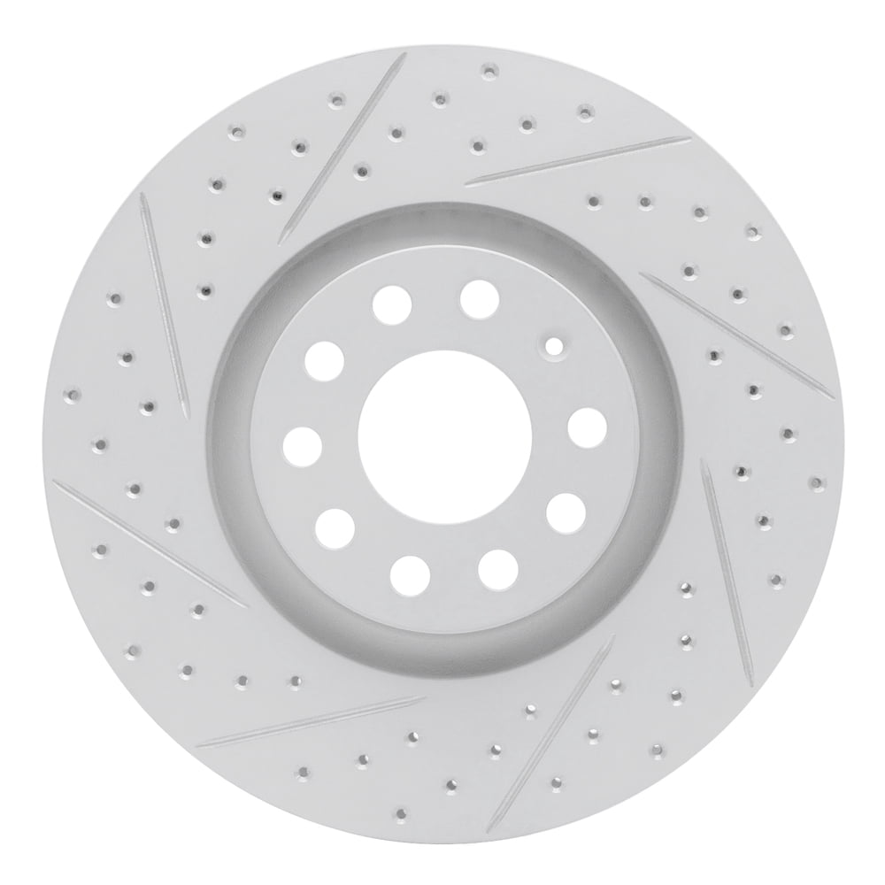 Dynamic Friction Company 830-73036L DFC Geoperformance Rotor - Drilled and Slotted