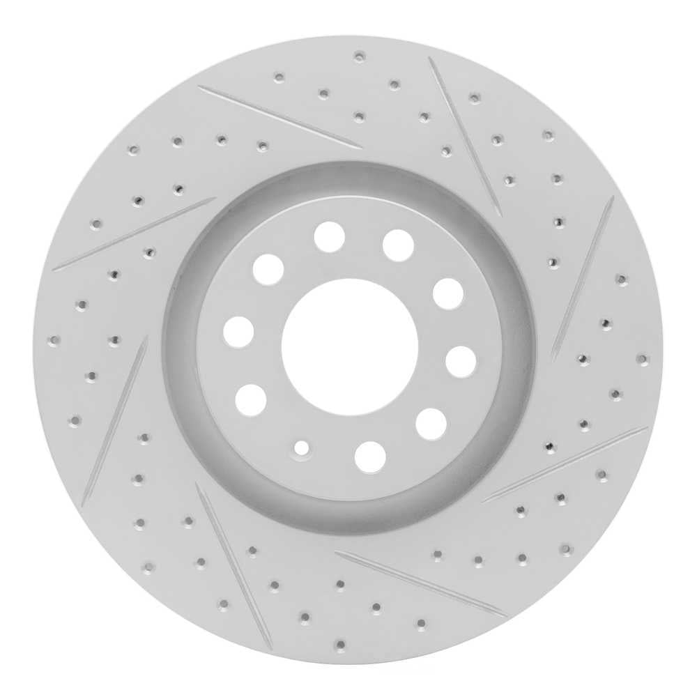 Dynamic Friction Company 830-73036R DFC Geoperformance Rotor - Drilled and Slotted