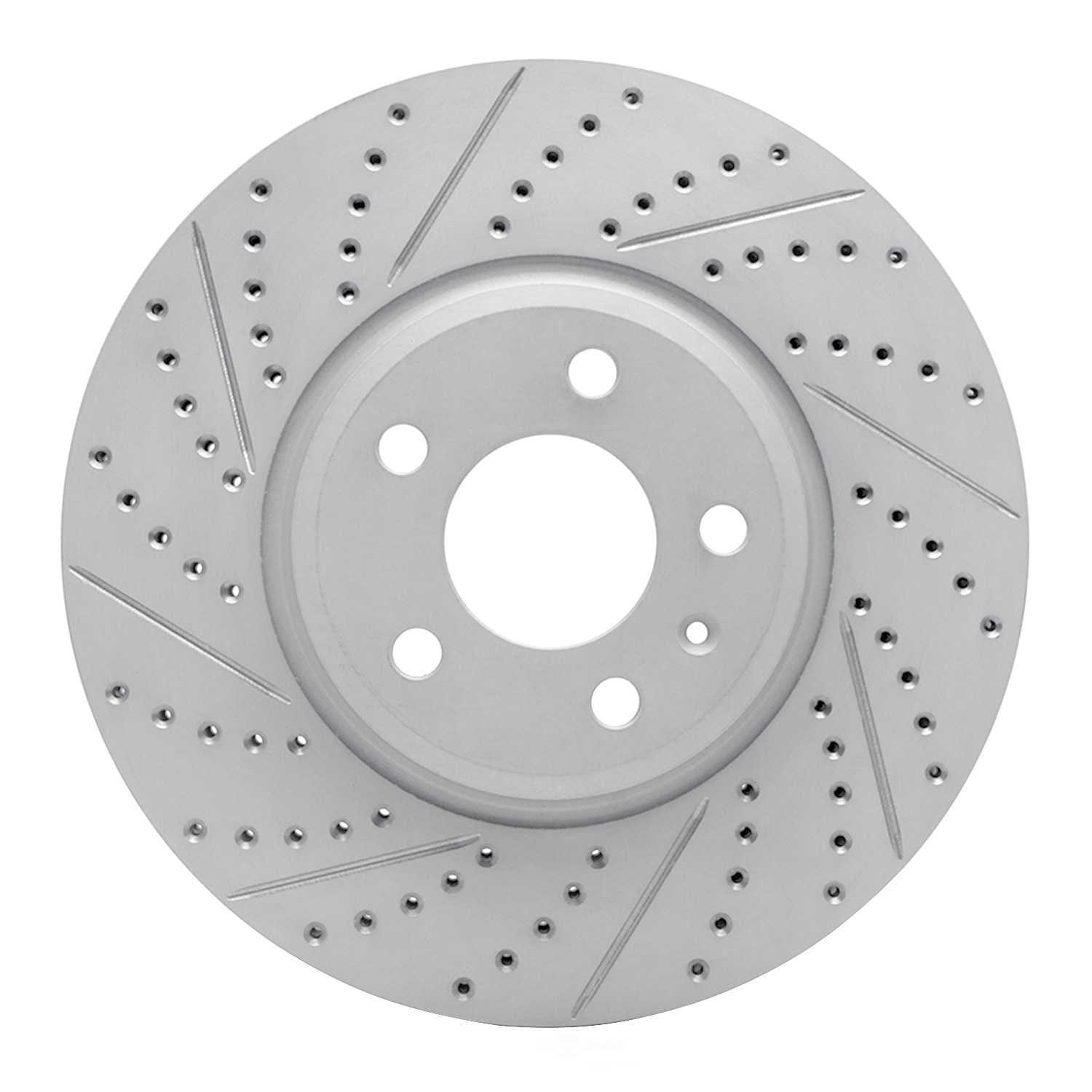 Dynamic Friction Company 830-73057L DFC Geoperformance Rotor - Drilled and Slotted