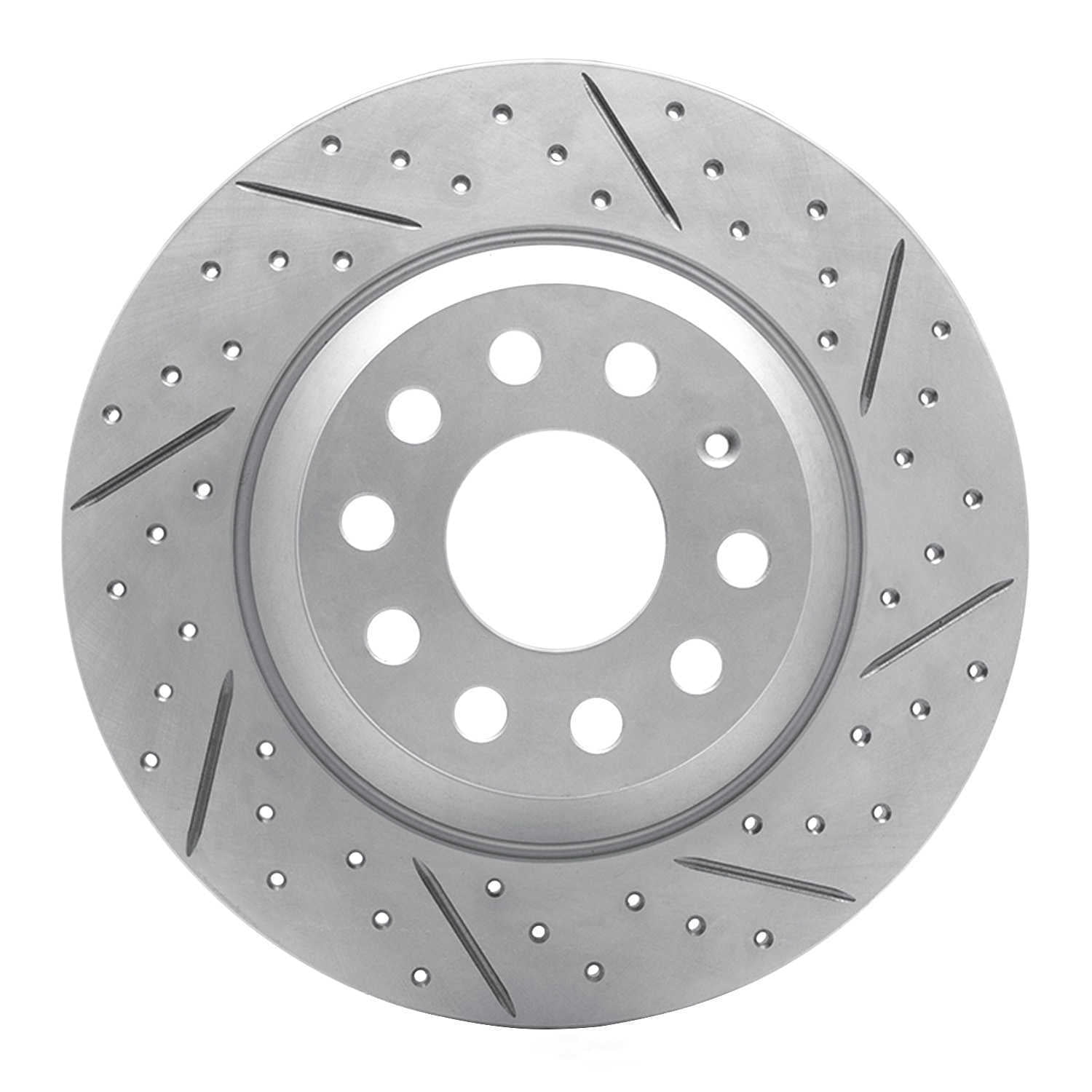 Dynamic Friction Company 830-73082R DFC Geoperformance Rotor - Drilled and Slotted