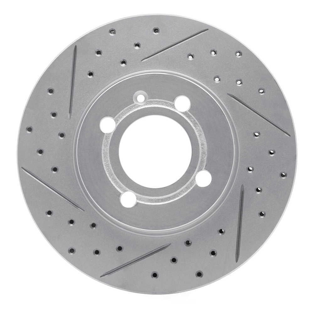 Dynamic Friction Company 830-74006L DFC Geoperformance Rotor - Drilled and Slotted