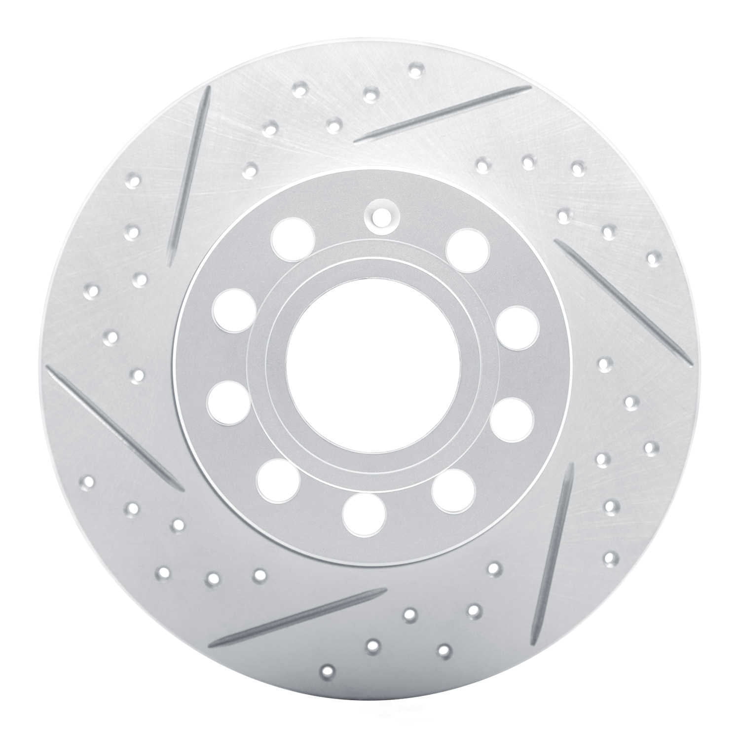 Dynamic Friction Company 830-74027L DFC Geoperformance Rotor - Drilled and Slotted