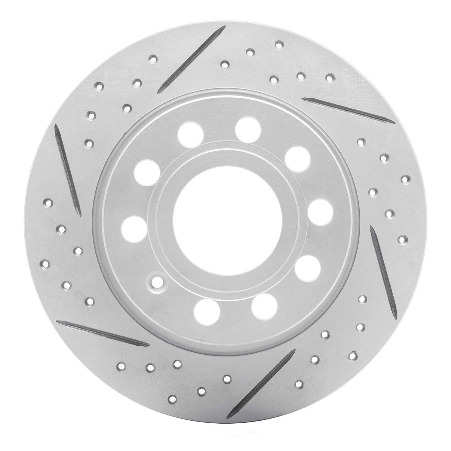 Dynamic Friction Company 830-74033L DFC Geoperformance Rotor - Drilled and Slotted