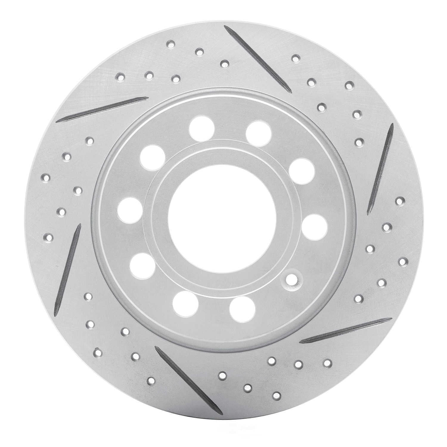 Dynamic Friction Company 830-74033R DFC Geoperformance Rotor - Drilled and Slotted