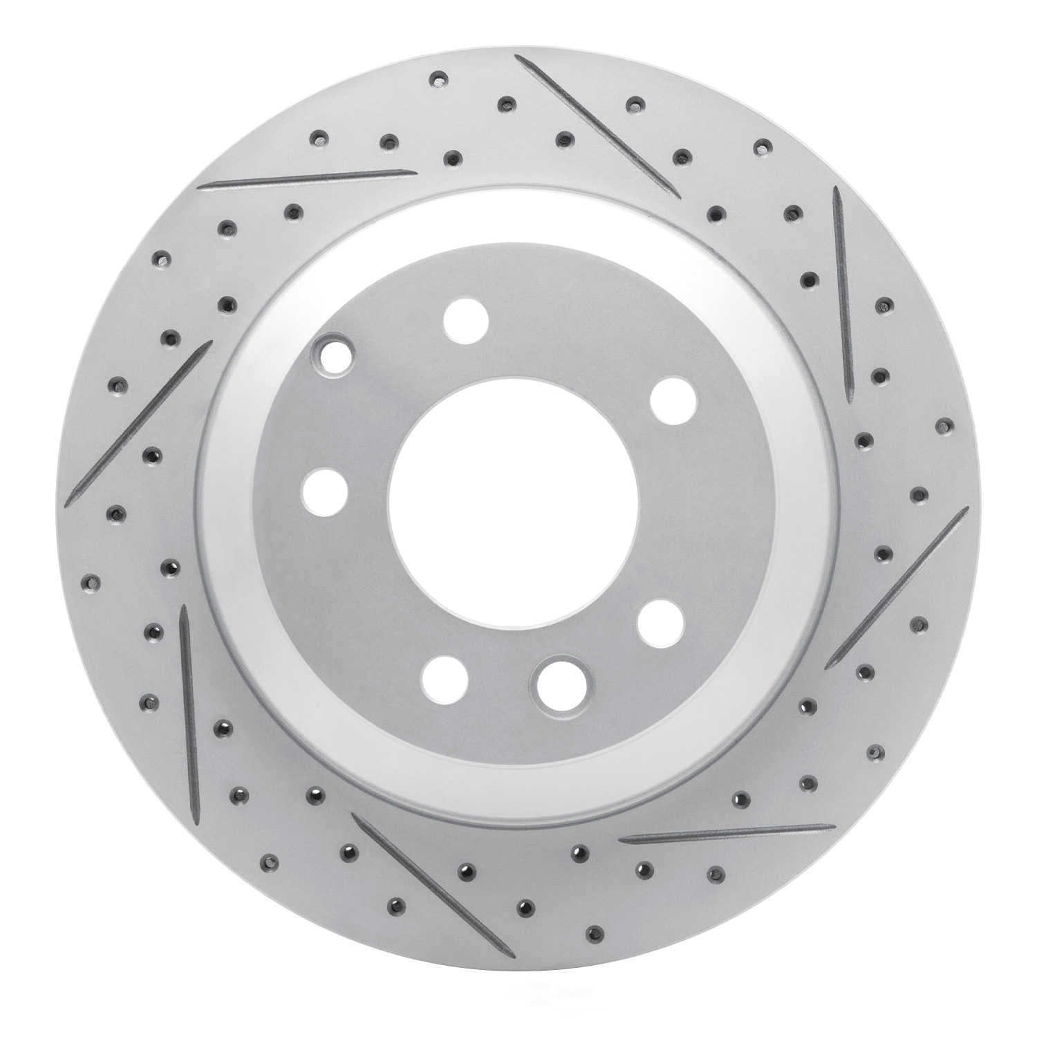 Dynamic Friction Company 830-74048R DFC Geoperformance Rotor - Drilled and Slotted