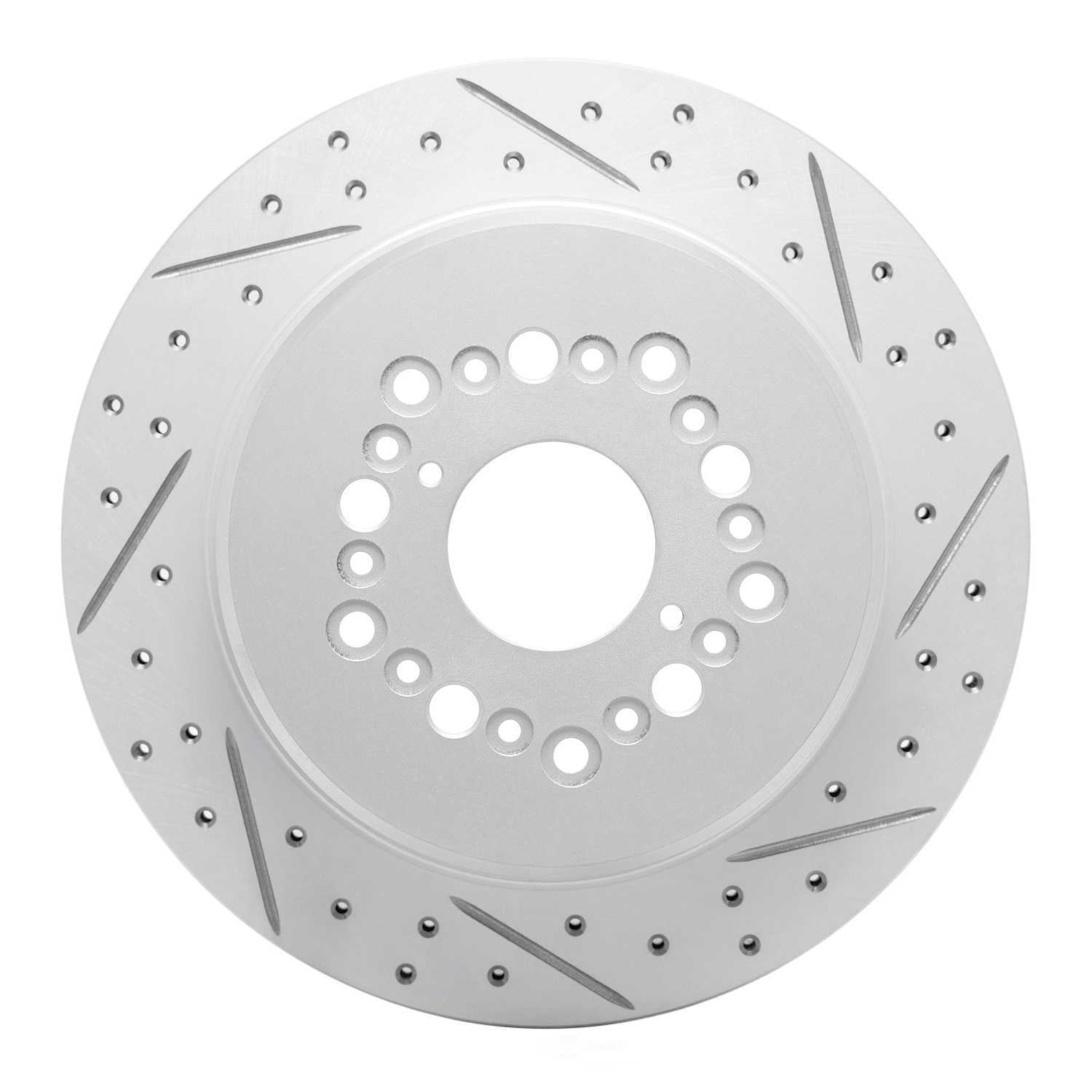 Dynamic Friction Company 830-75006R DFC Geoperformance Rotor - Drilled and Slotted