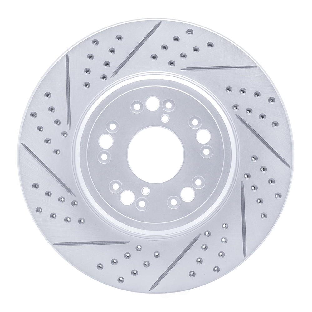 Dynamic Friction Company 830-75008L DFC Geoperformance Rotor - Drilled and Slotted