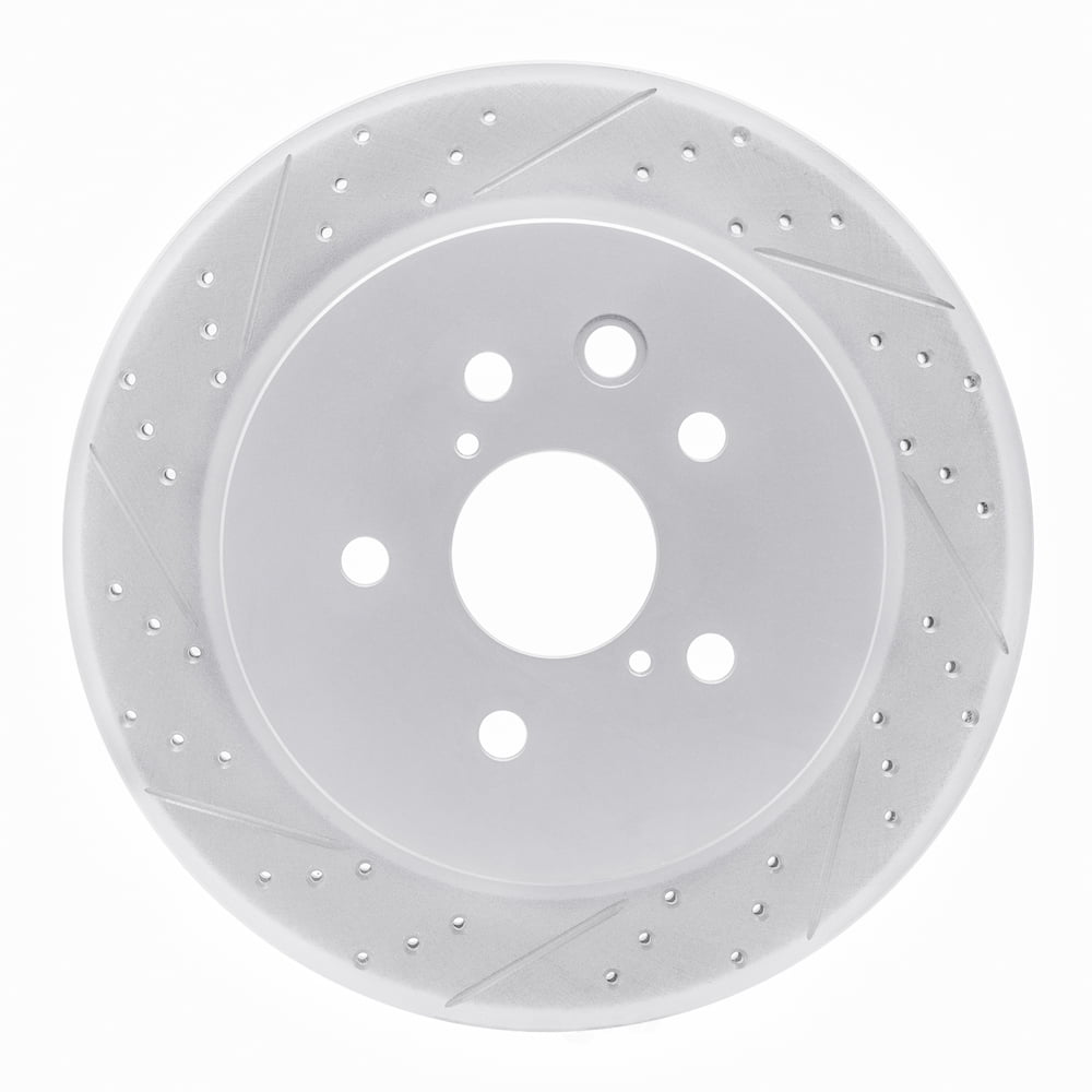 Dynamic Friction Company 830-75015L DFC Geoperformance Rotor - Drilled and Slotted