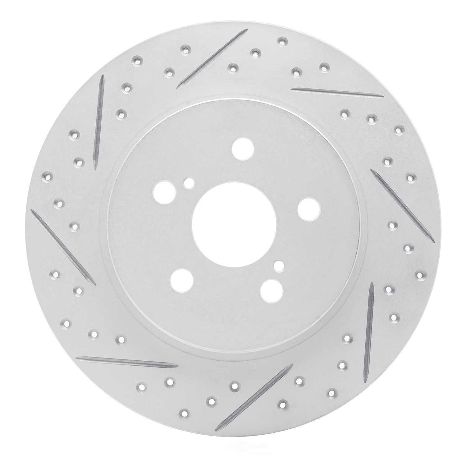 Dynamic Friction Company 830-75029L DFC Geoperformance Rotor - Drilled and Slotted