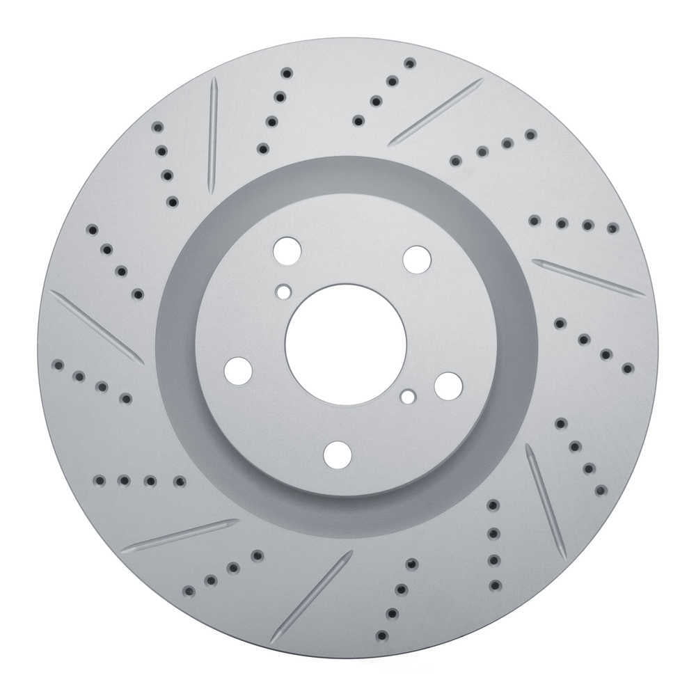 Dynamic Friction Company 830-75032D DFC Geoperformance Rotor - Drilled and Slotted