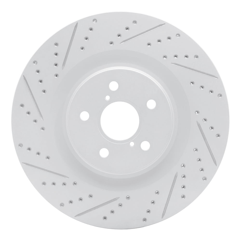 Dynamic Friction Company 830-75034D DFC Geoperformance Rotor - Drilled and Slotted