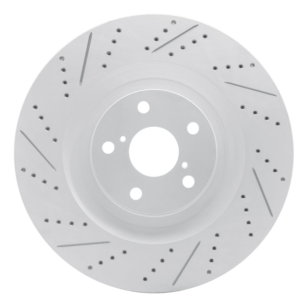 Dynamic Friction Company 830-75035D DFC Geoperformance Rotor - Drilled and Slotted