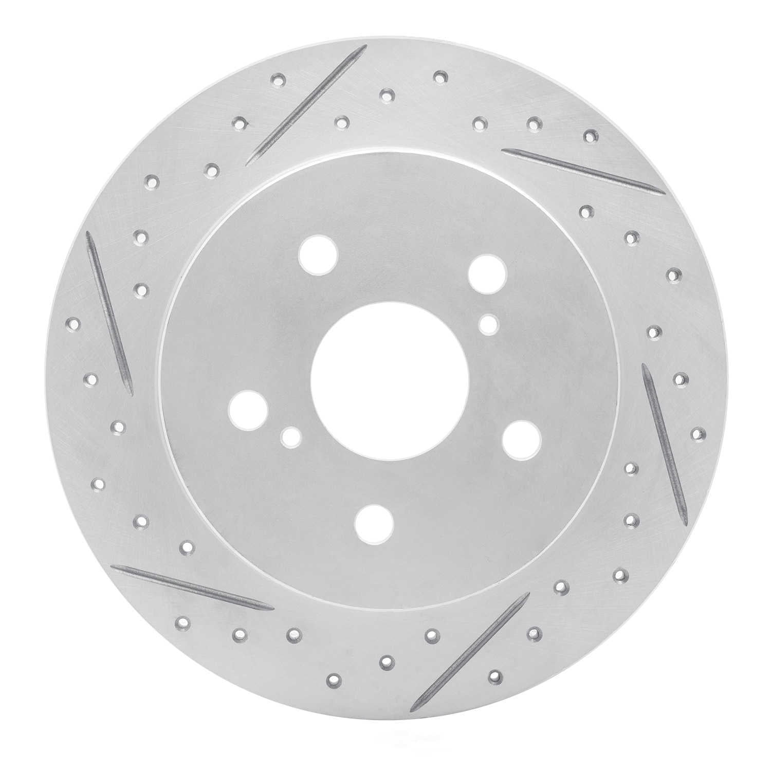 Dynamic Friction Company 830-75041L DFC Geoperformance Rotor - Drilled and Slotted