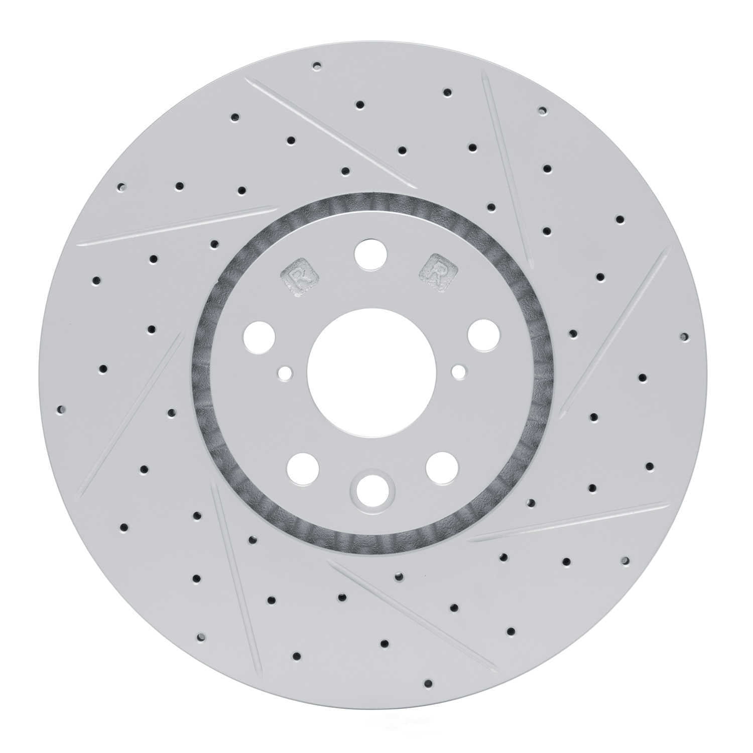 Dynamic Friction Company 830-75053D DFC Geoperformance Rotor - Drilled & Slotted