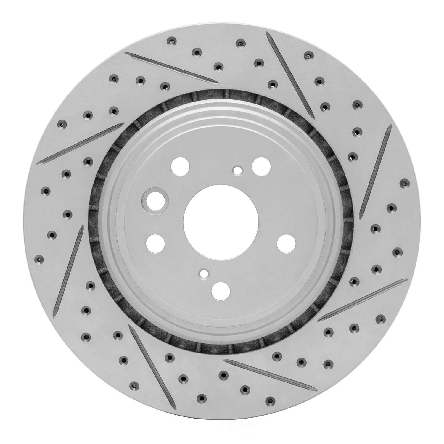 Dynamic Friction Company 830-75066R DFC Geoperformance Rotor - Drilled & Slotted