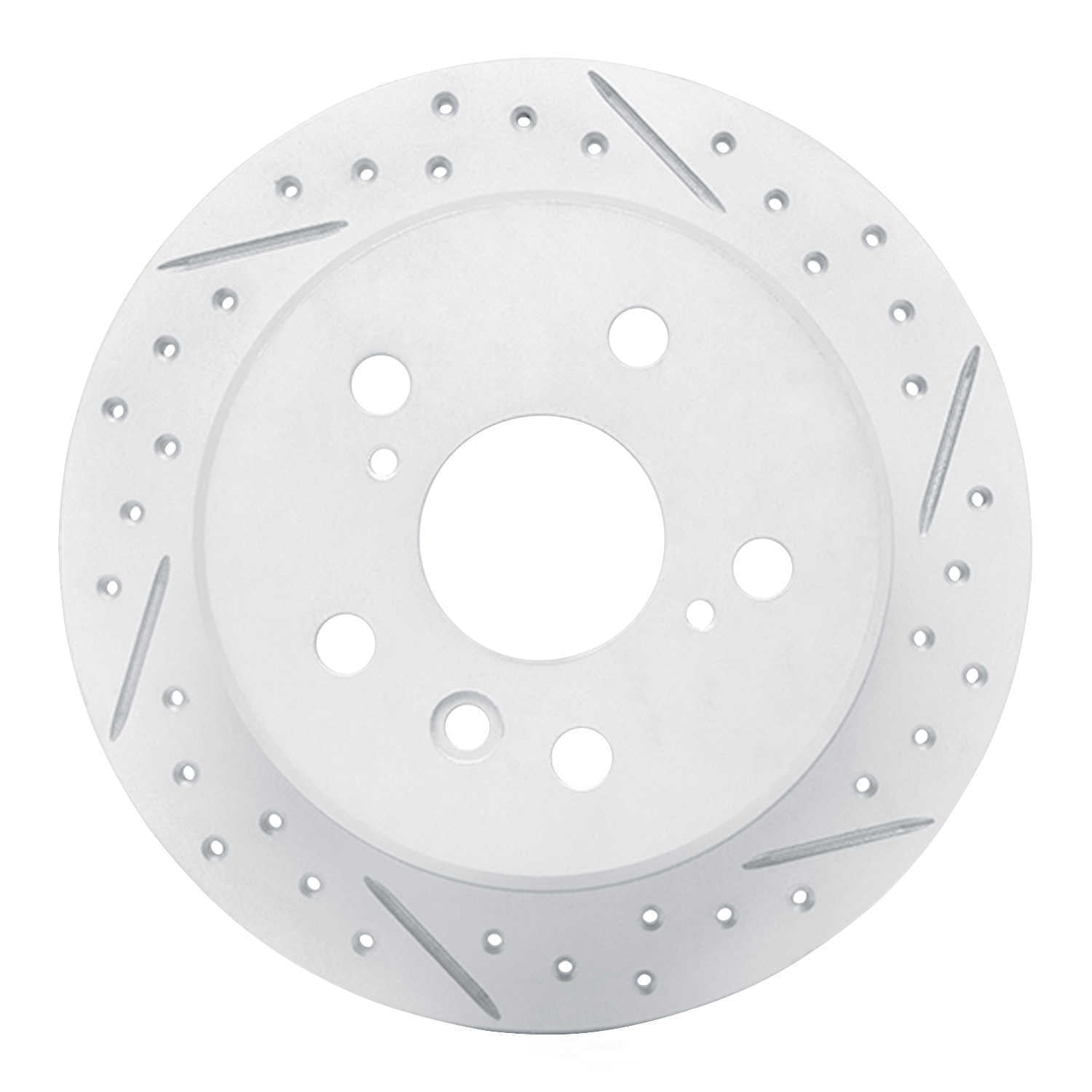 Dynamic Friction Company 830-76076R DFC Geoperformance Rotor - Drilled and Slotted