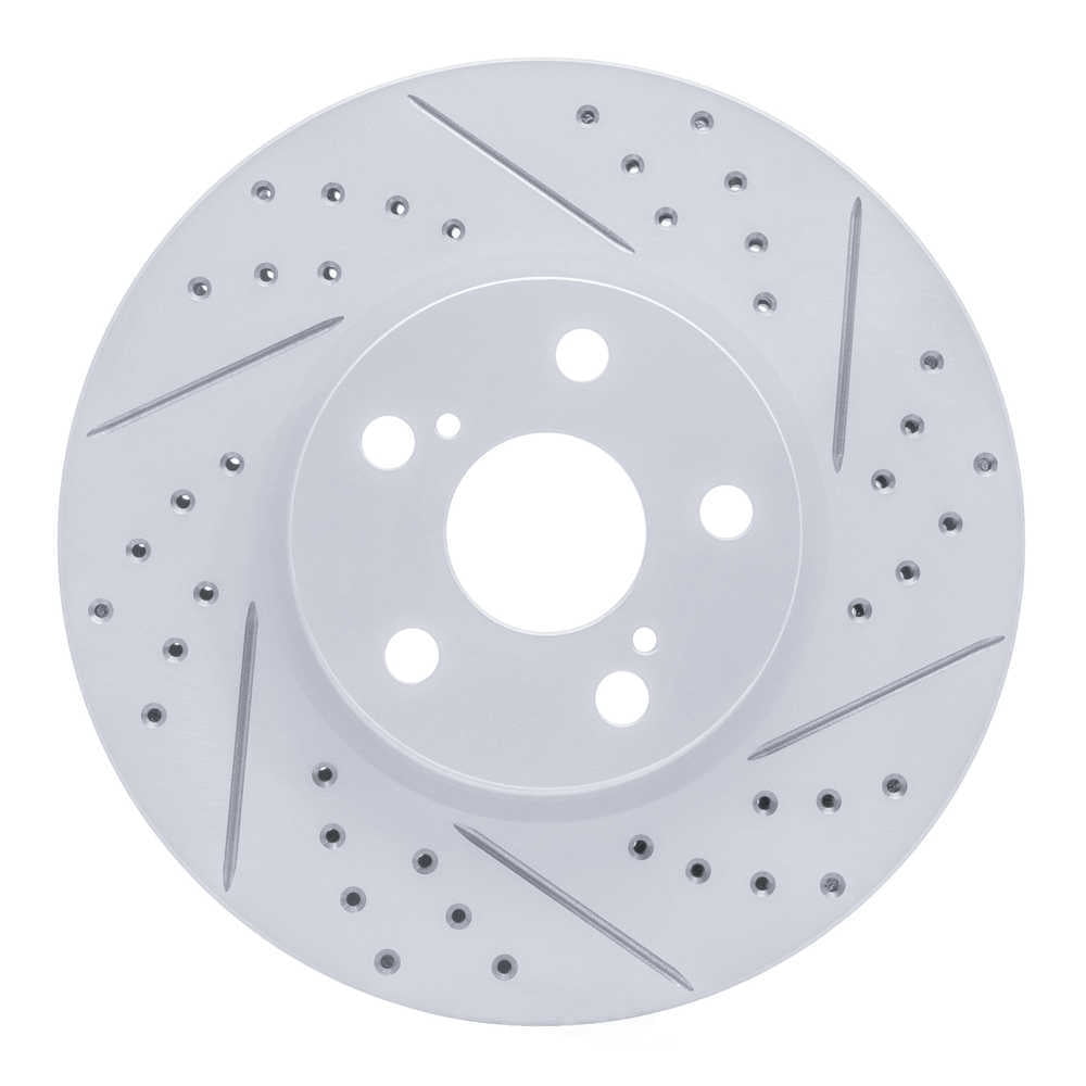 Dynamic Friction Company 830-76081R DFC Geoperformance Rotor - Drilled and Slotted