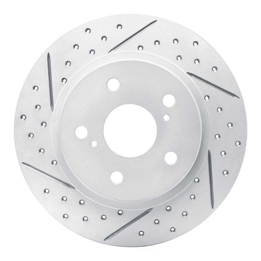 Dynamic Friction Company 830-76082L DFC Geoperformance Rotor - Drilled and Slotted