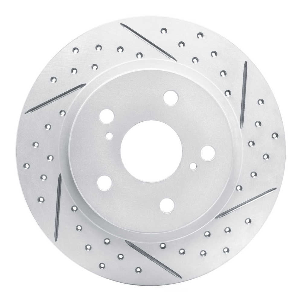 Dynamic Friction Company 830-76082R DFC Geoperformance Rotor - Drilled and Slotted