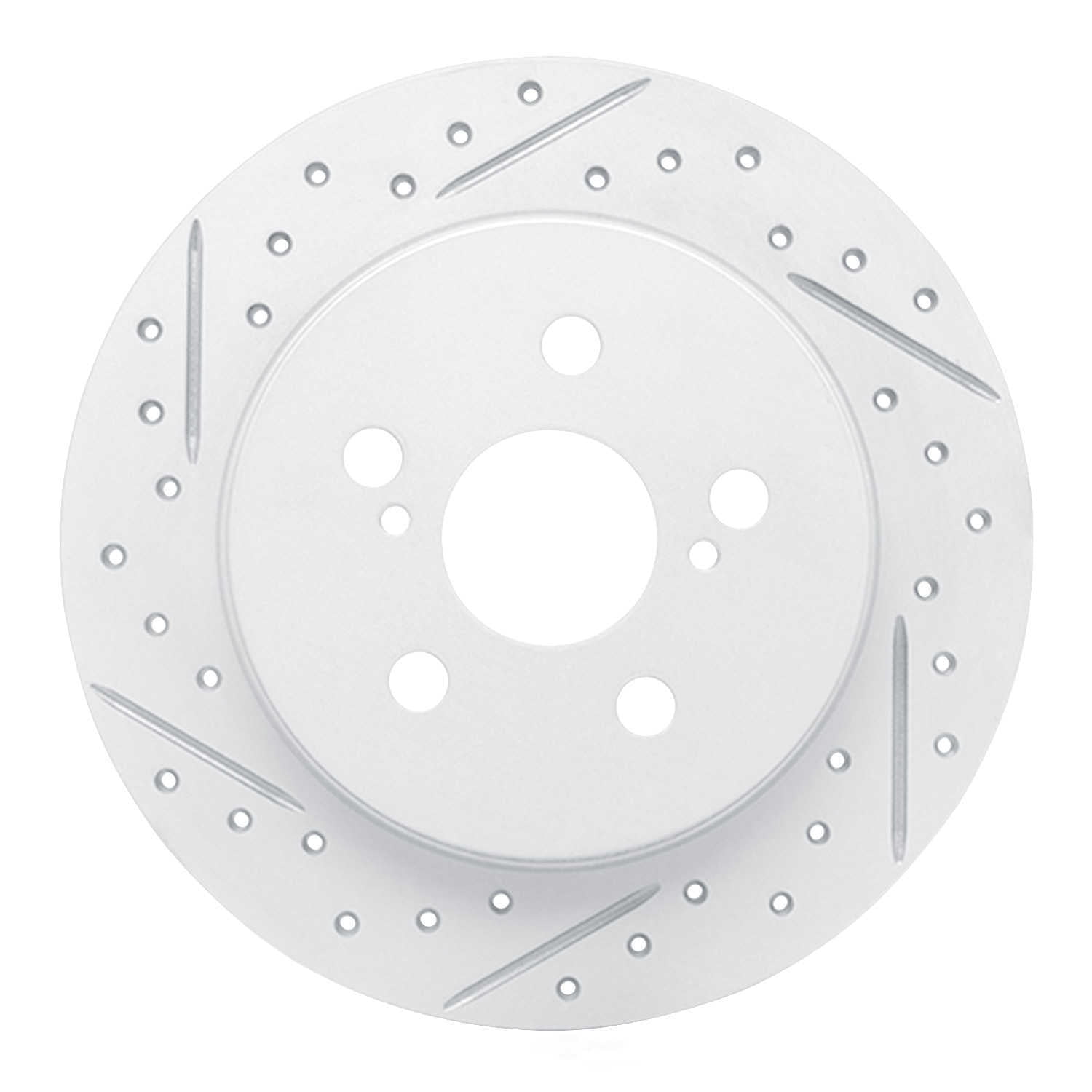 Dynamic Friction Company 830-76083L DFC Geoperformance Rotor - Drilled and Slotted