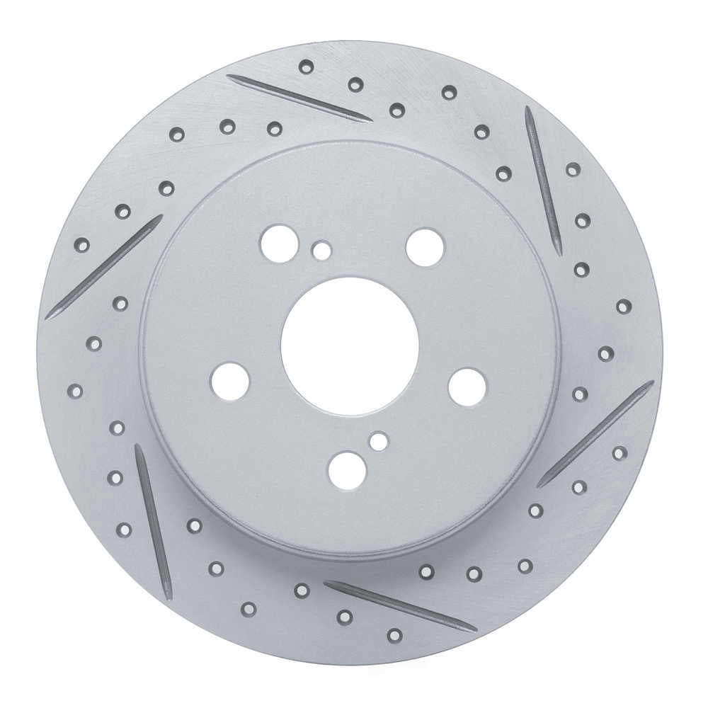 Dynamic Friction Company 830-76083R DFC Geoperformance Rotor - Drilled and Slotted