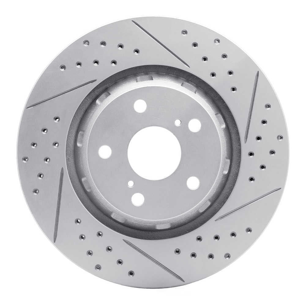 Dynamic Friction Company 830-76085R DFC Geoperformance Rotor - Drilled and Slotted