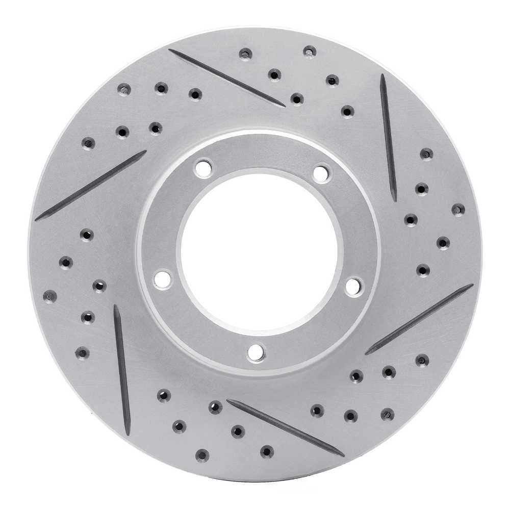 Dynamic Friction Company 830-76120R DFC Geoperformance Rotor - Drilled and Slotted