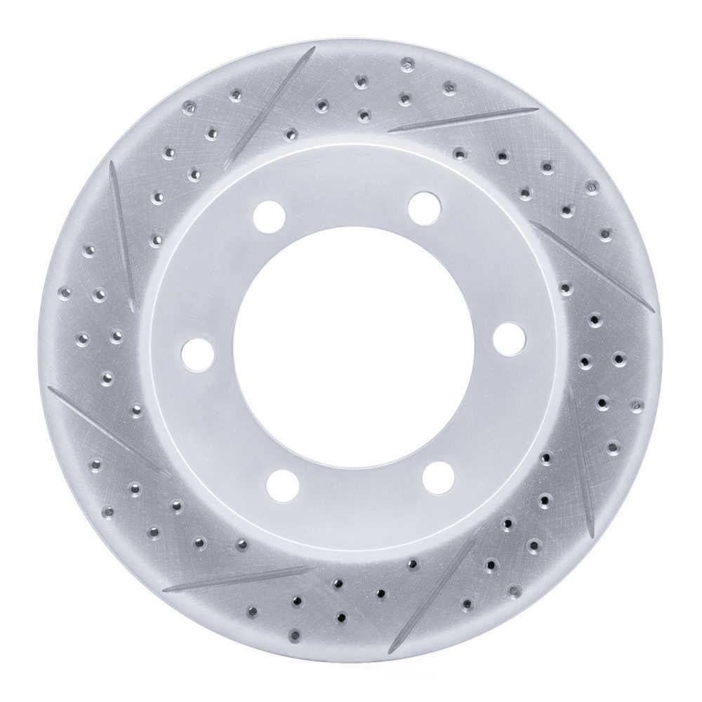 Dynamic Friction Company 830-76121L DFC Geoperformance Rotor - Drilled and Slotted
