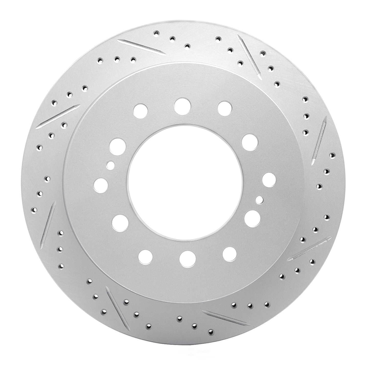 Dynamic Friction Company 830-76127R DFC Geoperformance Rotor - Drilled and Slotted