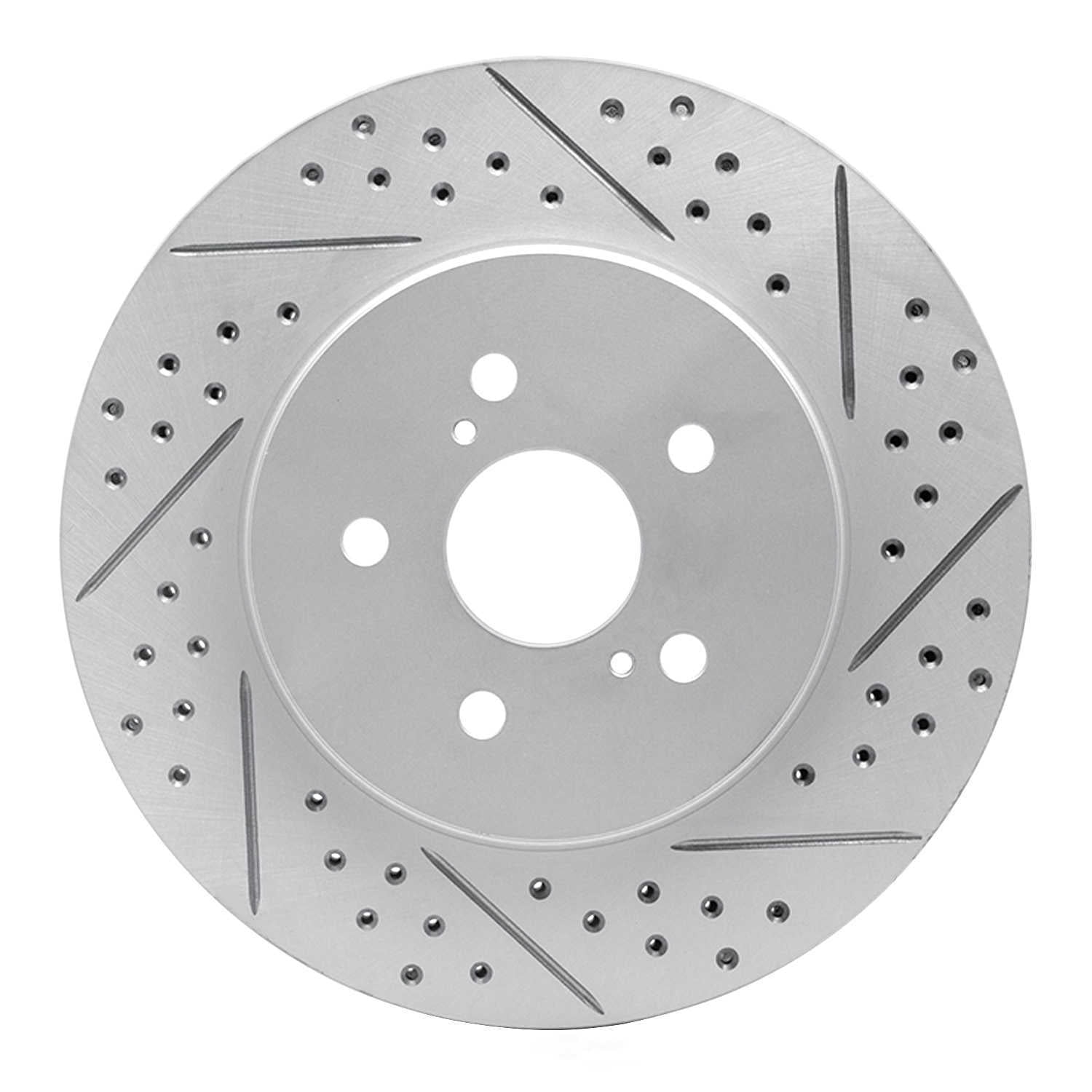 Dynamic Friction Company 830-76129R DFC Geoperformance Rotor - Drilled and Slotted