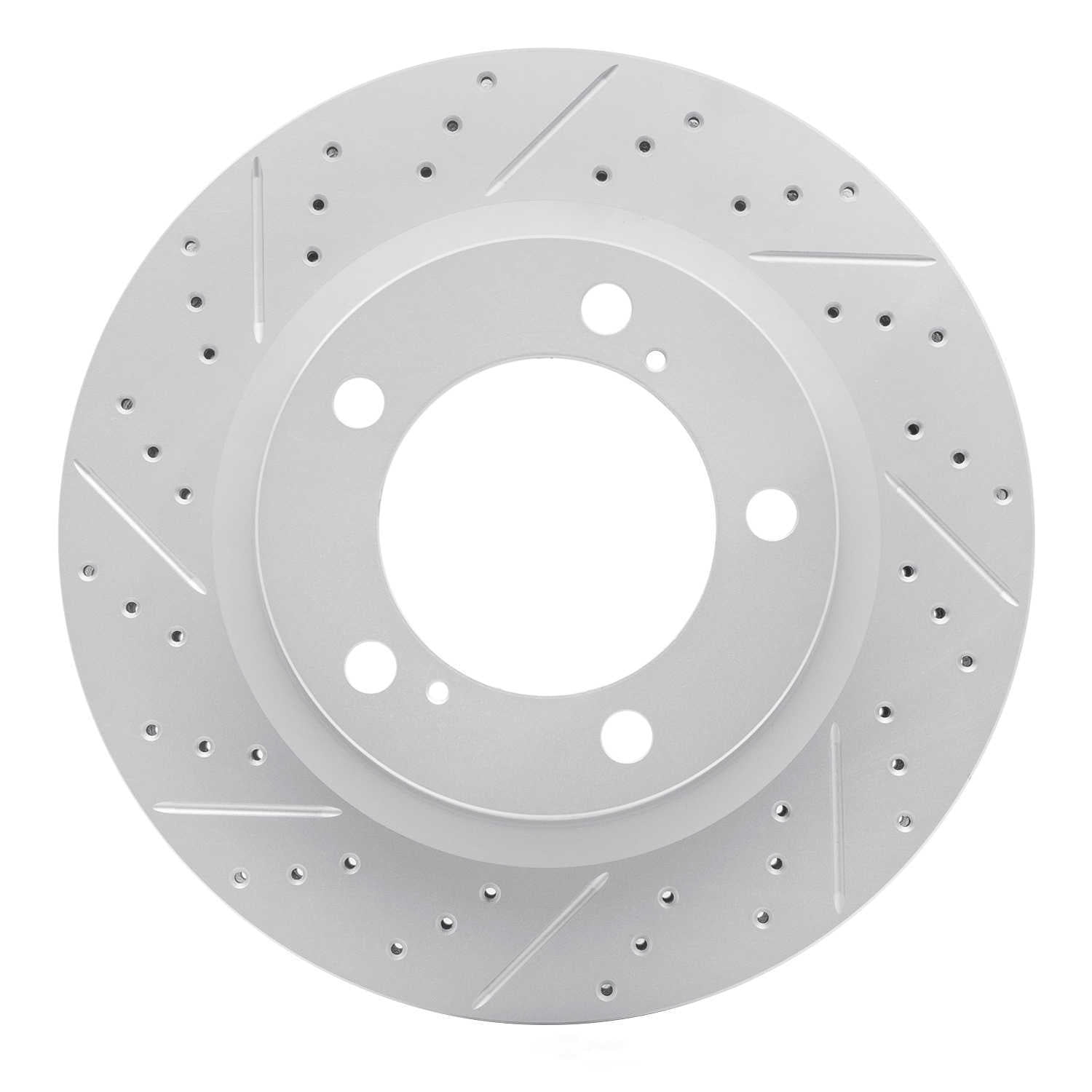 Dynamic Friction Company 830-76140L DFC Geoperformance Rotor - Drilled and Slotted