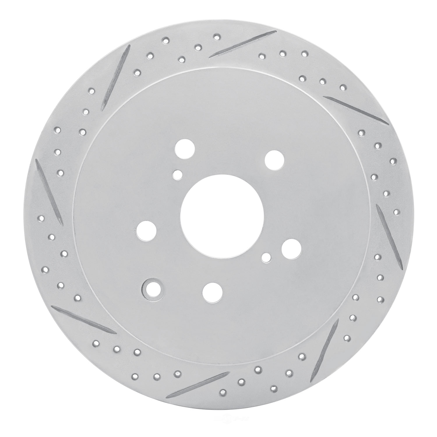 Dynamic Friction Company 830-76141L DFC Geoperformance Rotor - Drilled and Slotted