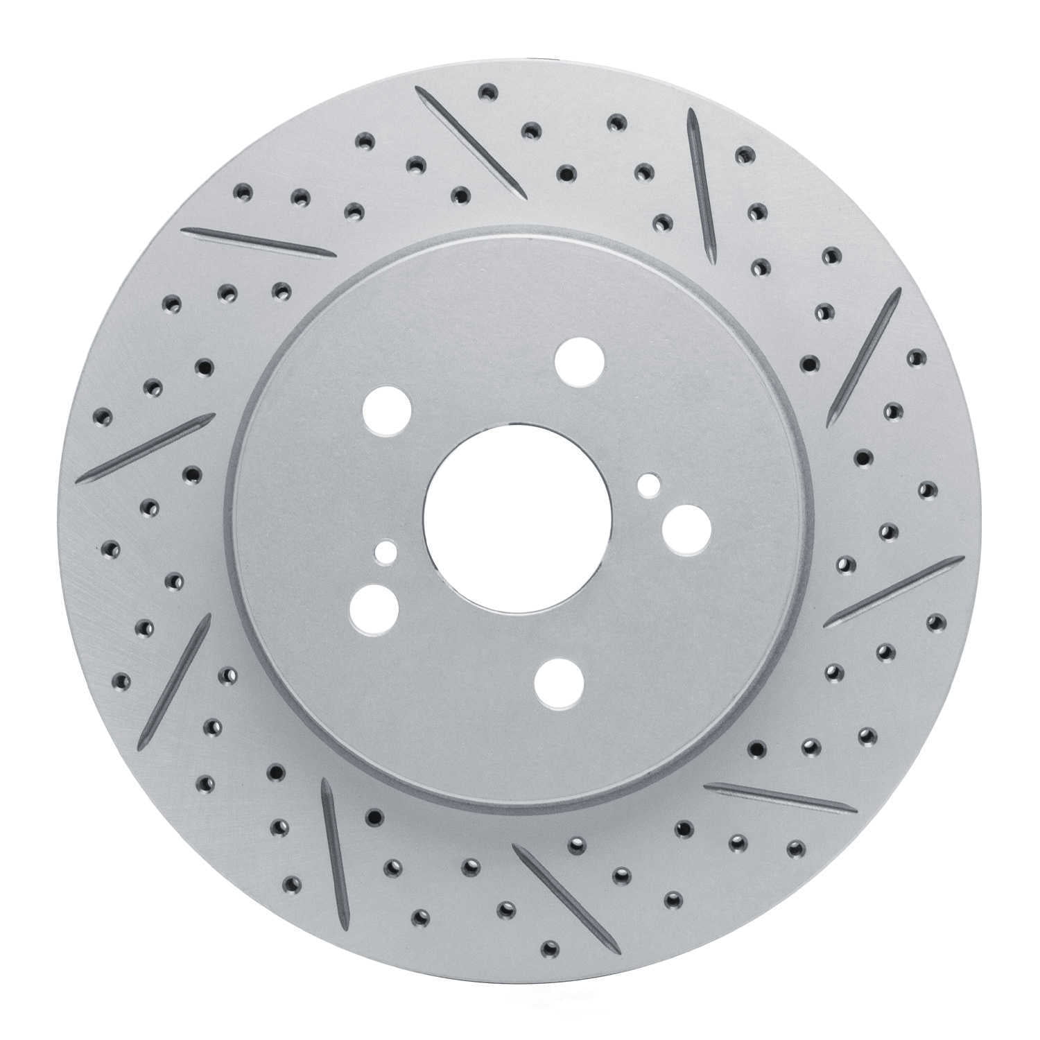 Dynamic Friction Company 830-76155R DFC Geoperformance Rotor - Drilled and Slotted