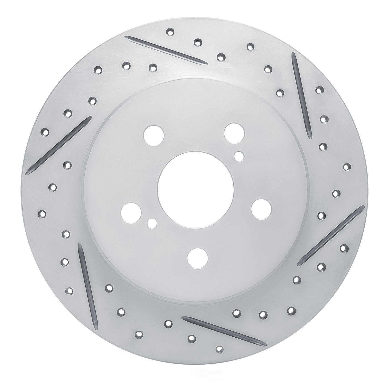 Dynamic Friction Company 830-76156R DFC Geoperformance Rotor - Drilled and Slotted