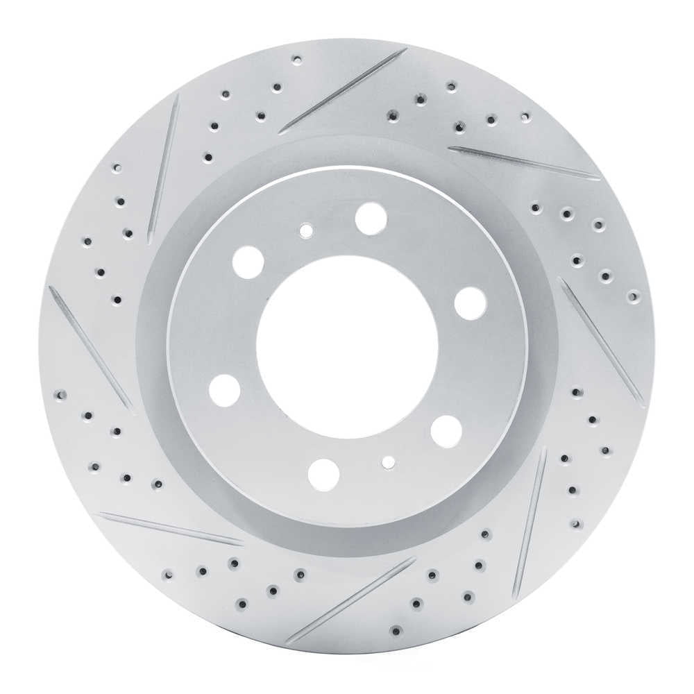 Dynamic Friction Company 830-76162L DFC Geoperformance Rotor - Drilled and Slotted