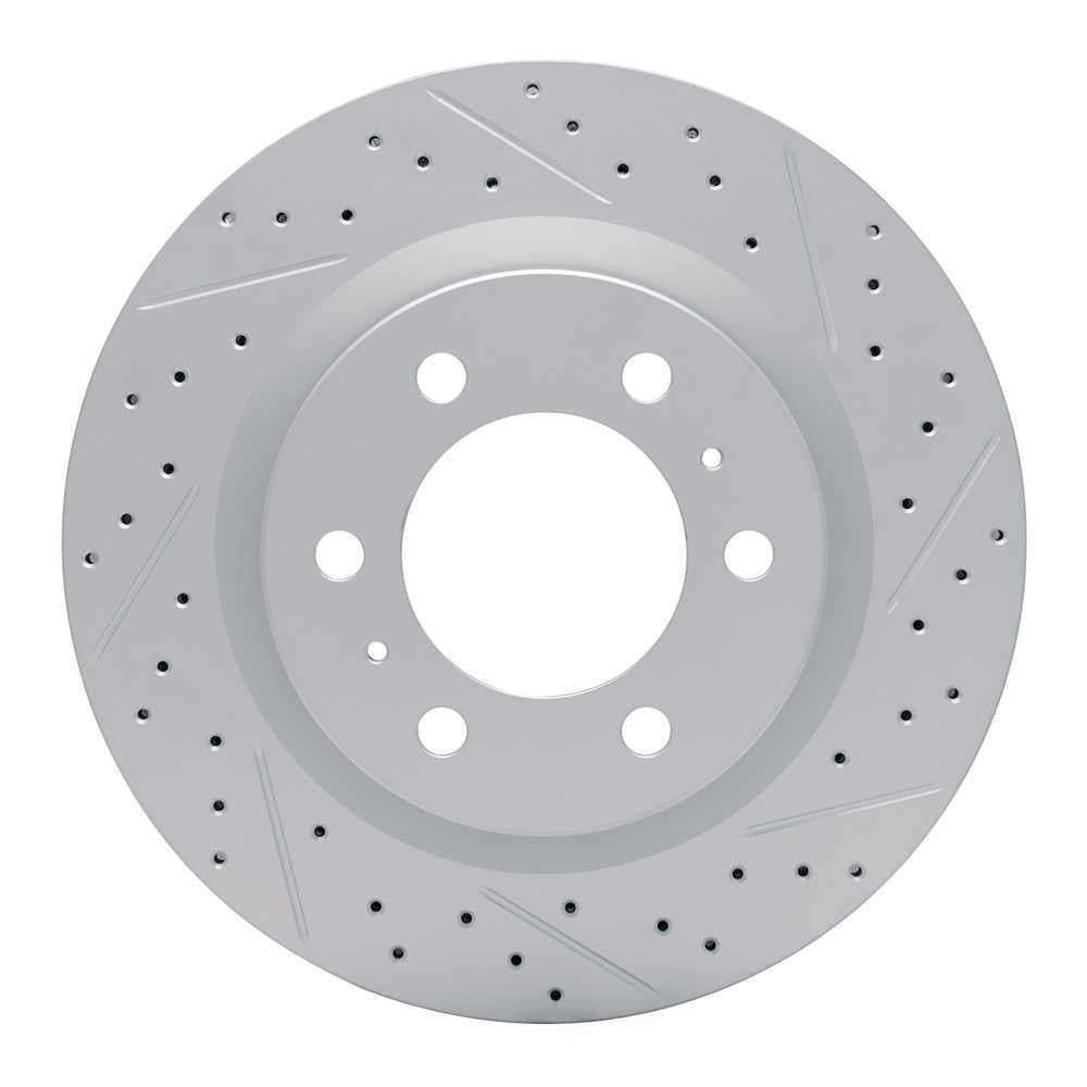 Dynamic Friction Company 830-76162R DFC Geoperformance Rotor - Drilled and Slotted