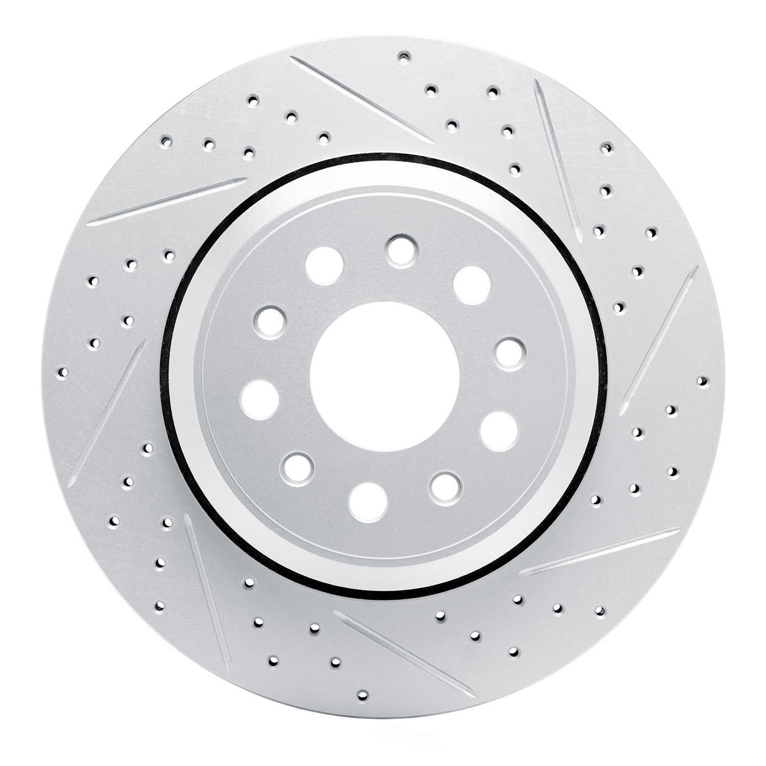 Dynamic Friction Company 830-79003R DFC Geoperformance Rotor - Drilled and Slotted
