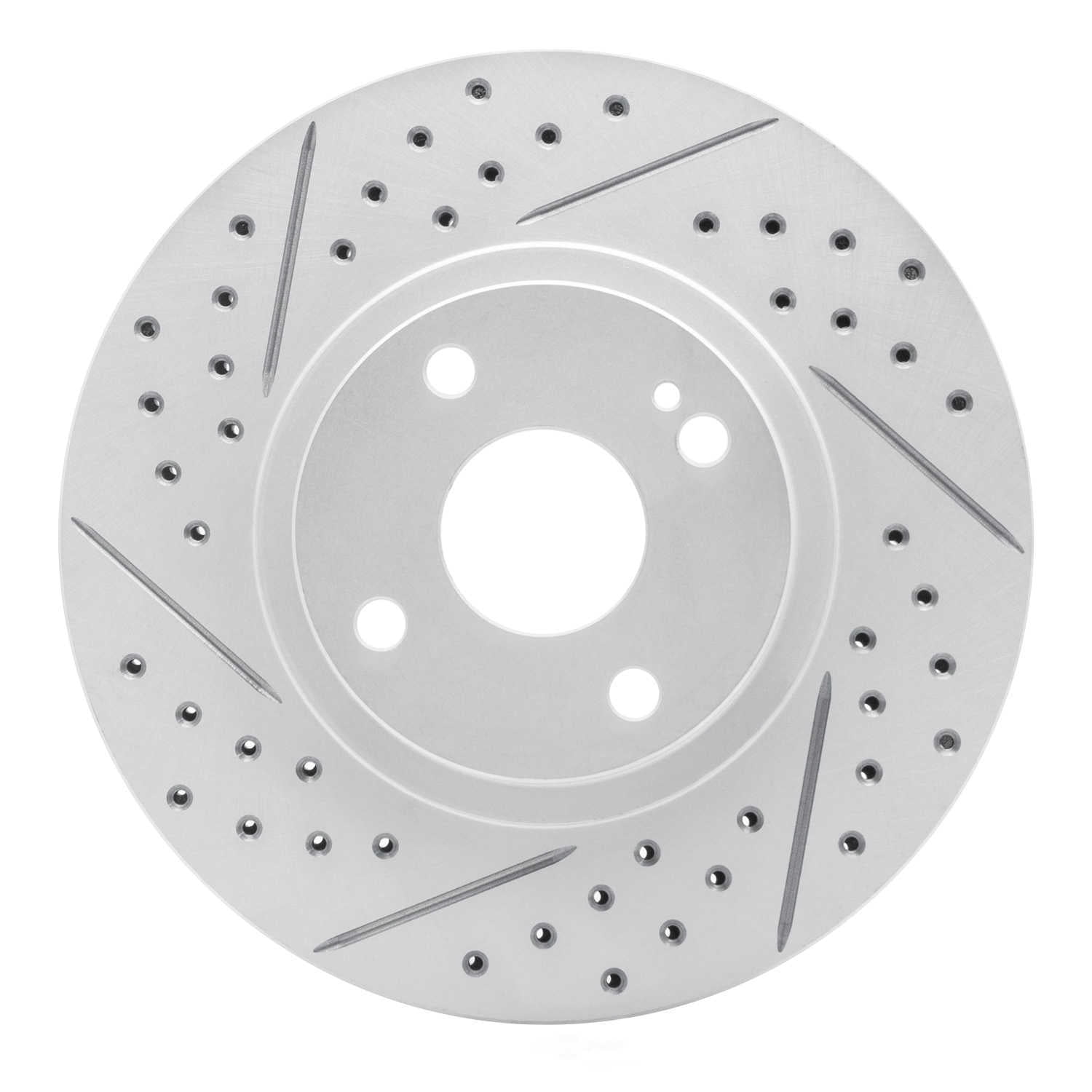 Dynamic Friction Company 830-80036L DFC Geoperformance Rotor - Drilled and Slotted